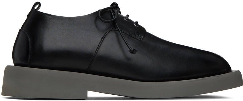 Marsèll Black  Gray Gomme Gommello Derbys - Picture 5