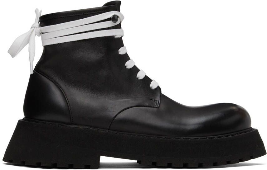 Marsèll Black Micarro Boots - Picture 5