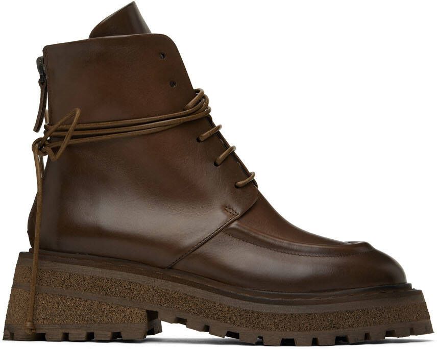 Marsèll Brown Carro Boots - Picture 5