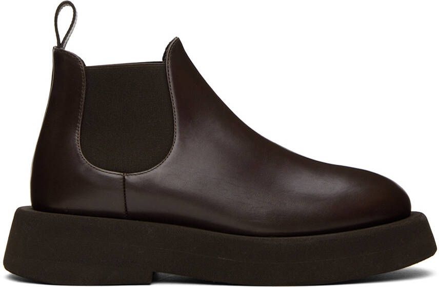 Marsèll Brown Gomme Gommellone Boots - Picture 5