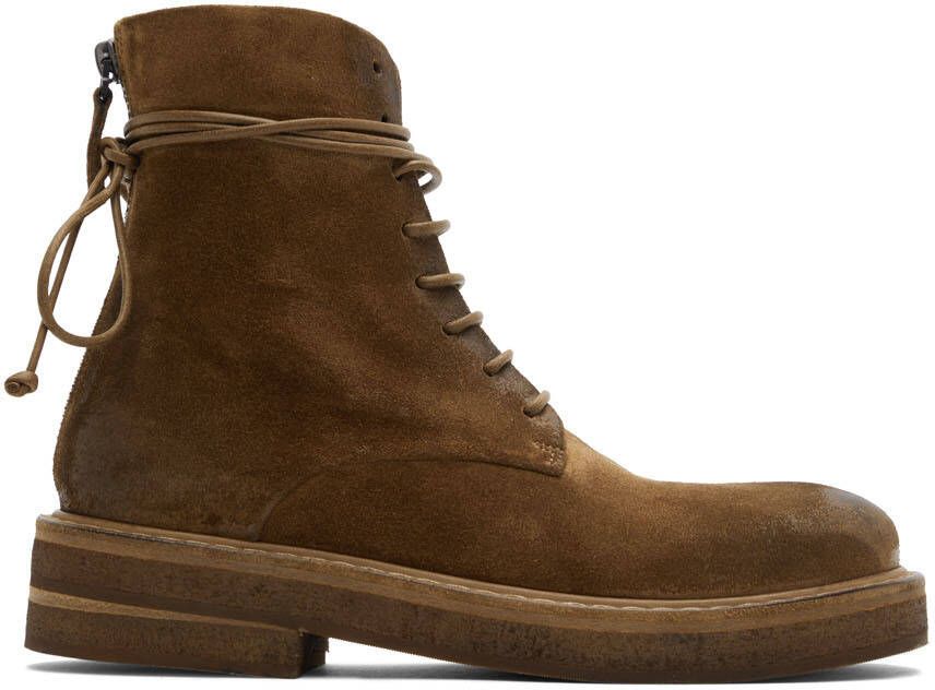 Marsèll Brown Suede Parrucca Boots - Picture 5