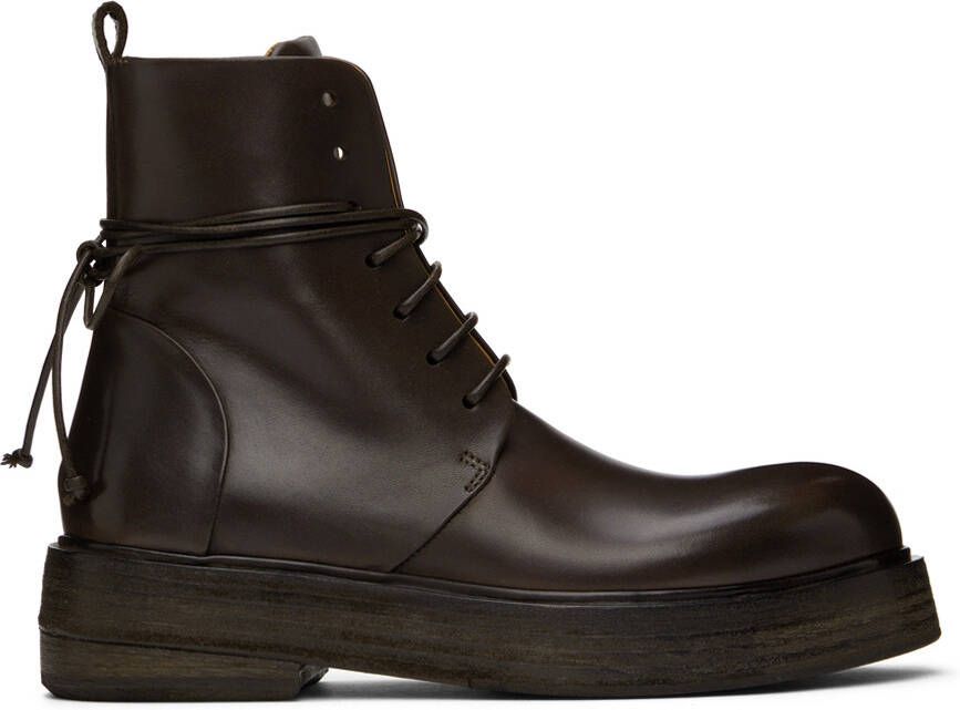 Marsèll Brown Zuccolona Boots - Picture 5