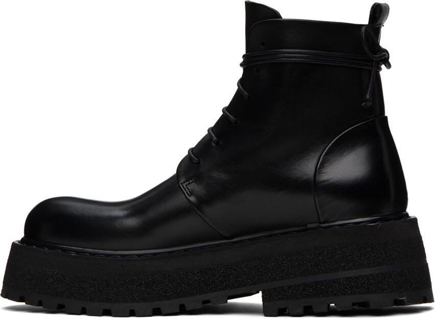 Marsèll Black Carretta Lace-Up Boots - Picture 4