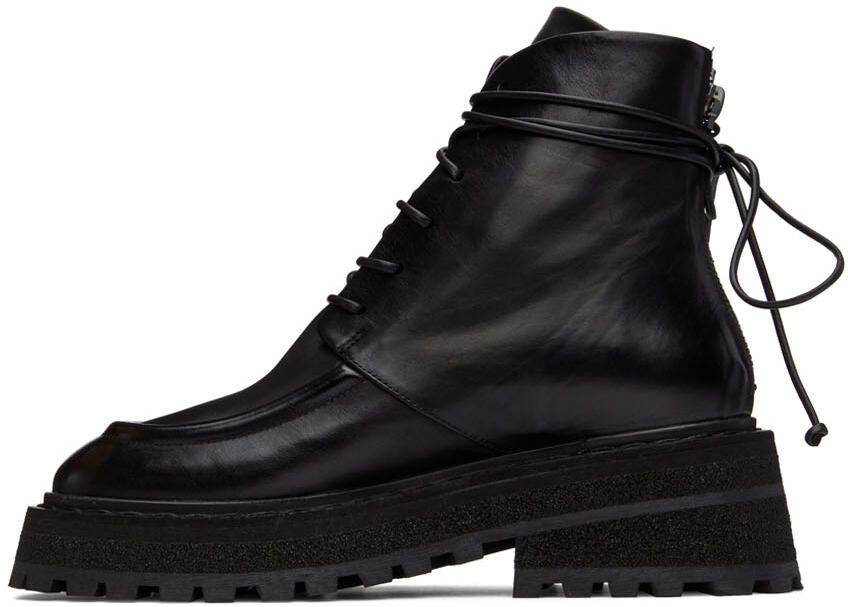 Marsèll Black Carro Ankle Boots - Picture 3
