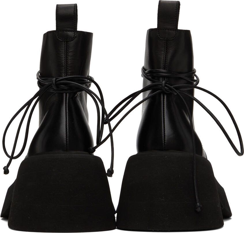 Marsèll Black Microne Ankle Boots