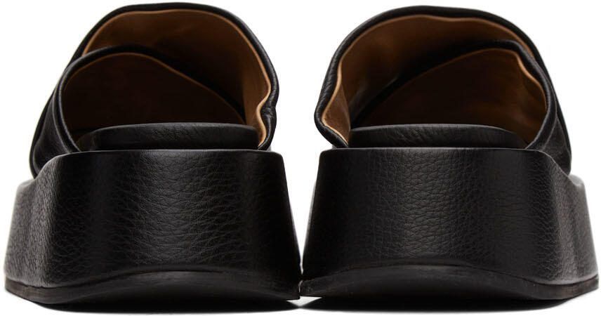 Marsèll Black Piattaforma Sandals