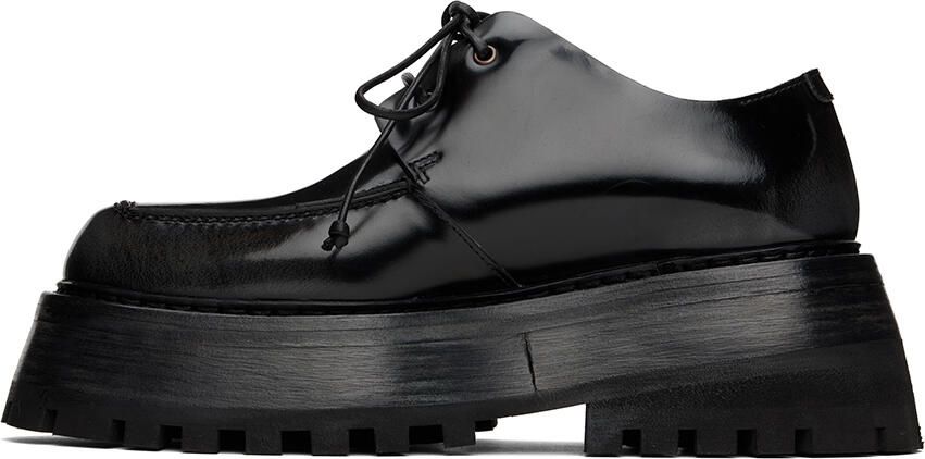 Marsèll Black Quadrarmato Derbys - Picture 3