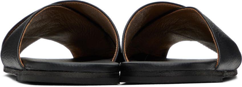 Marsèll Black Spatola Sandals