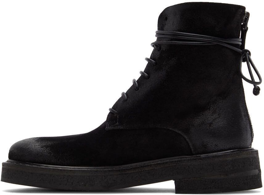 Marsèll Black Suede Parrucca Boots - Picture 2