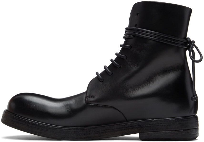 Marsèll Black Zucca Zeppa Lace-Up Boots - Picture 3