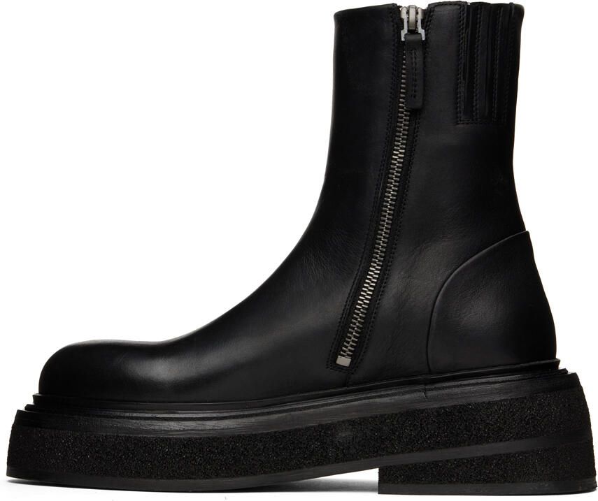 Marsèll Black Zuccone Boots - Picture 2
