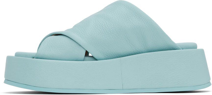 Marsèll Blue Piattaforma Sandals - Picture 3