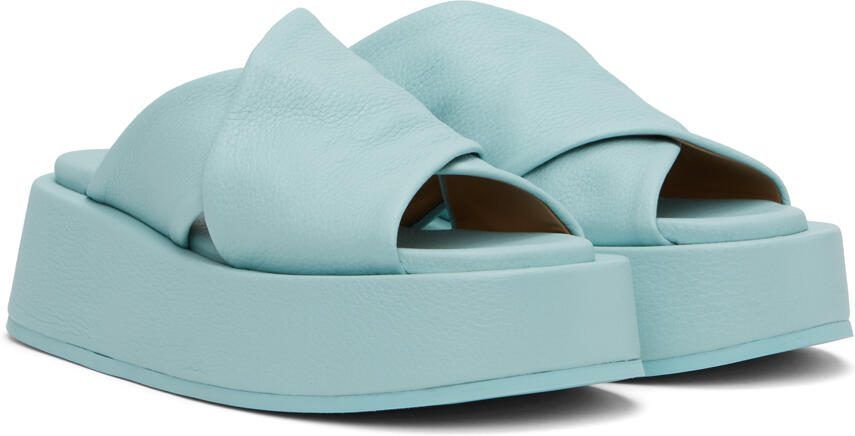 Marsèll Blue Piattaforma Sandals - Picture 2