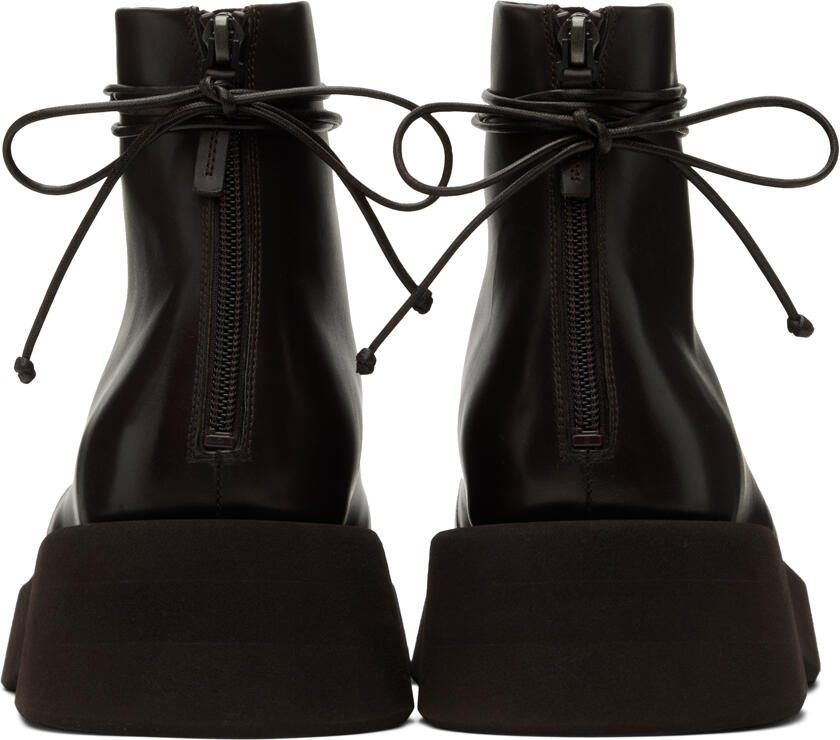 Marsèll Brown Gomme Gommelone Lace-Up Boots