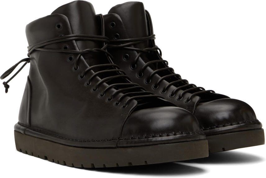 Marsèll Brown Gomme Pallottola Lace-Up Boots - Picture 2