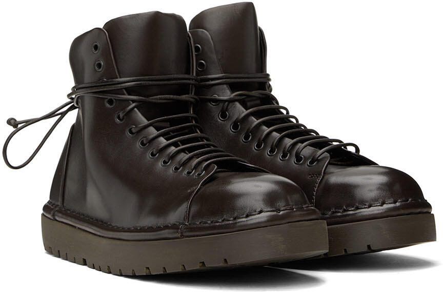 Marsèll Brown Pallottola Lace-Up Boots - Picture 2