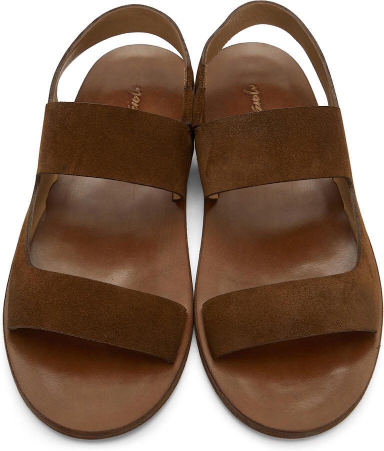 Marsèll Brown Sandellone Sandals