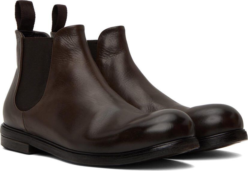 Marsèll Brown Zucca Media Chelsea Boots - Picture 2
