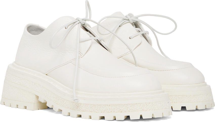 Marsèll White Carro Lace-Ups