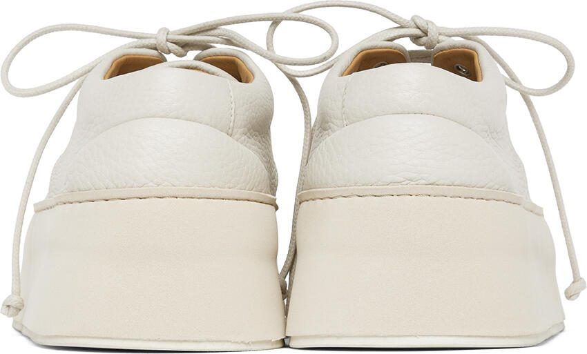 Marsèll White Cassapana Lace-Ups