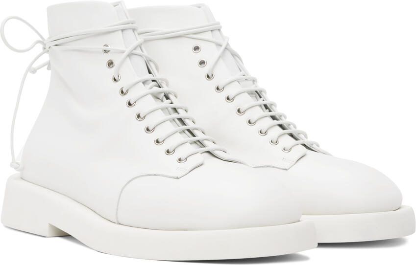 Marsèll White Gomme Gommello Boots - Picture 2