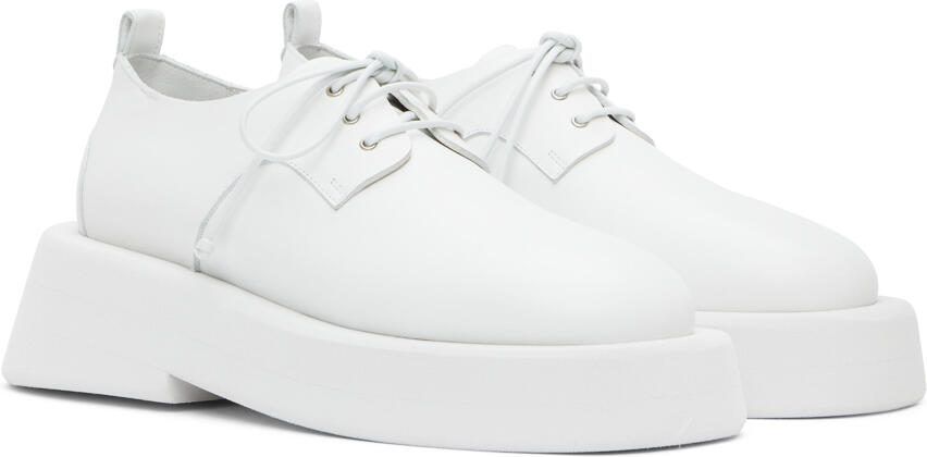Marsèll White Gomme Gommellone Derbys - Picture 2