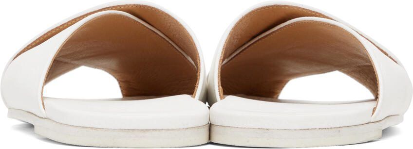 Marsèll White Spatola Sandals - Picture 2