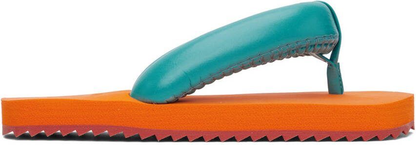 Marshall Columbia Orange  Blue Yume Edition Suki Sandals