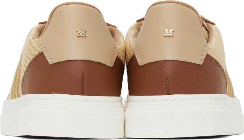 Max Mara Beige  Brown Taba Sneakers
