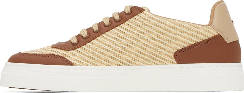 Max Mara Beige  Brown Taba Sneakers - Picture 3