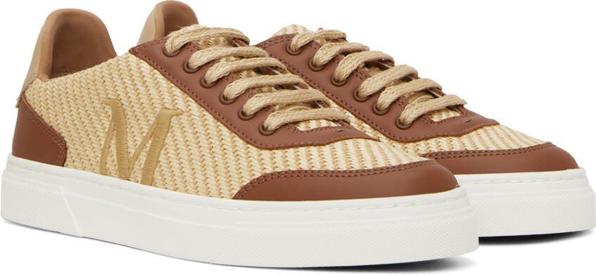 Max Mara Beige  Brown Taba Sneakers - Picture 2