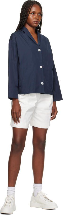 Max Mara White Leather Maxiv Sneakers - Picture 10