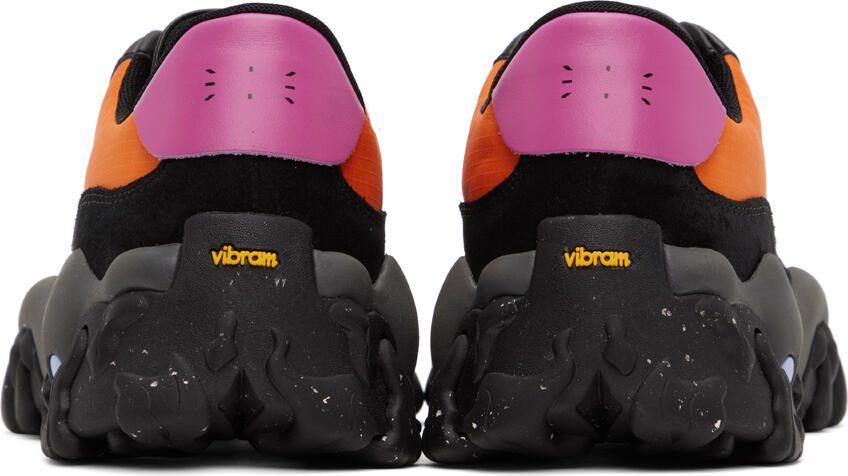 MCQ Black  Orange L11 Crimp Sneakers