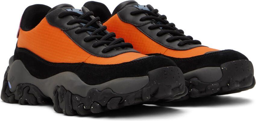 MCQ Black  Orange L11 Crimp Sneakers - Picture 2