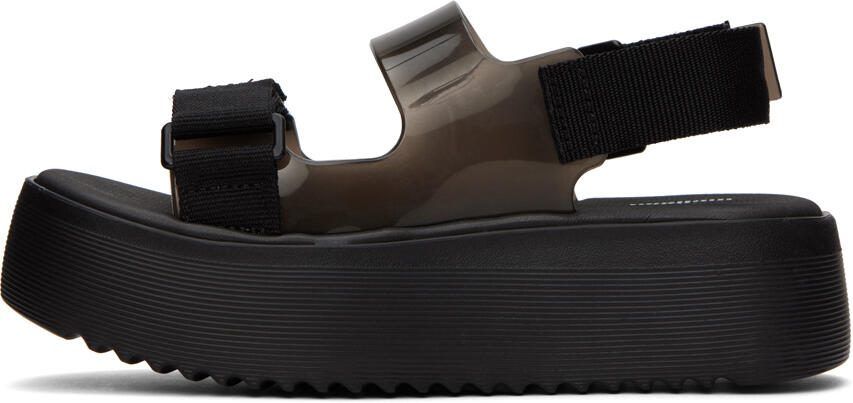Melissa Black Brave Papete Platform Sandals - Picture 3