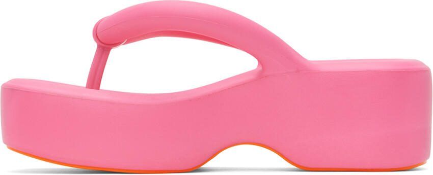 Melissa Pink Free Platform Sandals - Picture 3