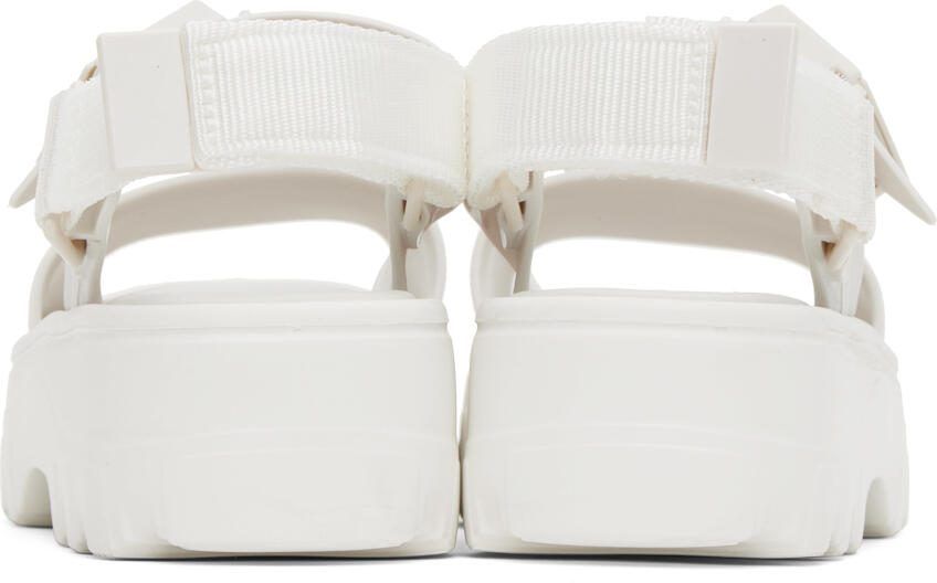 Melissa White Kick Off Sandals