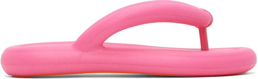 Melissa Pink Free Flip Flops - Picture 5