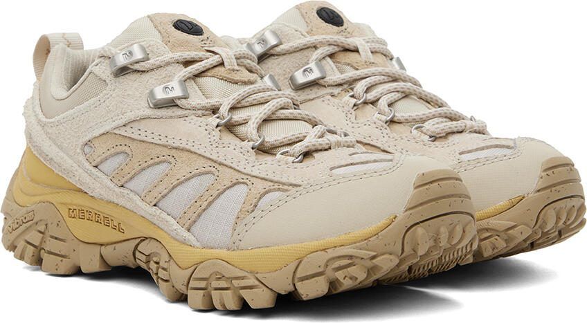 Merrell 1TRL Off-White  Yellow Moab Mesa Luxe Sneakers - Picture 2