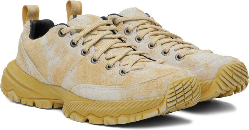 Merrell 1TRL Off-White  Yellow MQM Ace FP Sneakers - Picture 2