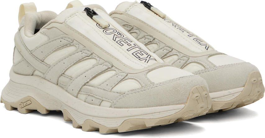 Merrell 1TRL Off-White Moab Hybrid Zip Sneakers - Picture 2