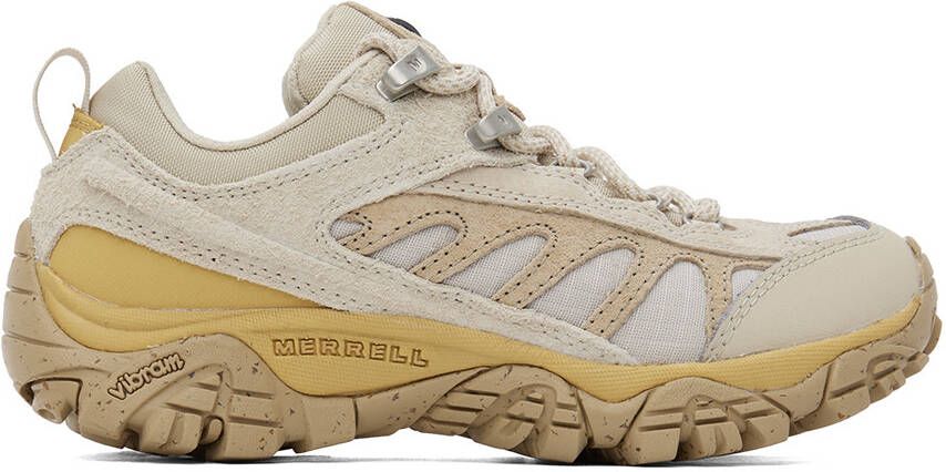 Merrell 1TRL Off-White  Yellow Moab Mesa Luxe Sneakers - Picture 5