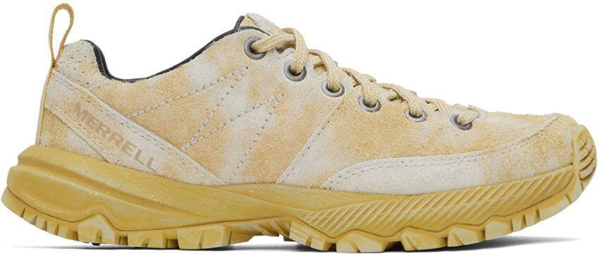 Merrell 1TRL Off-White  Yellow MQM Ace FP Sneakers - Picture 5