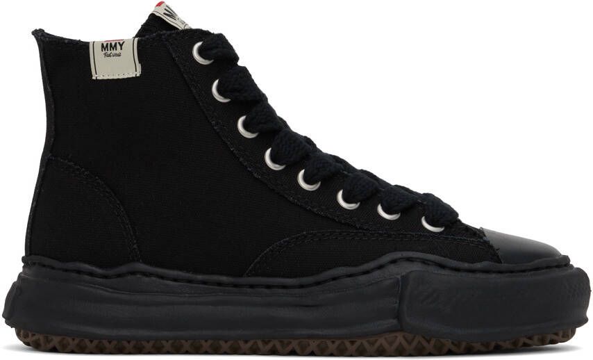Miharayasuhiro Black Peterson High Sneakers - Picture 5