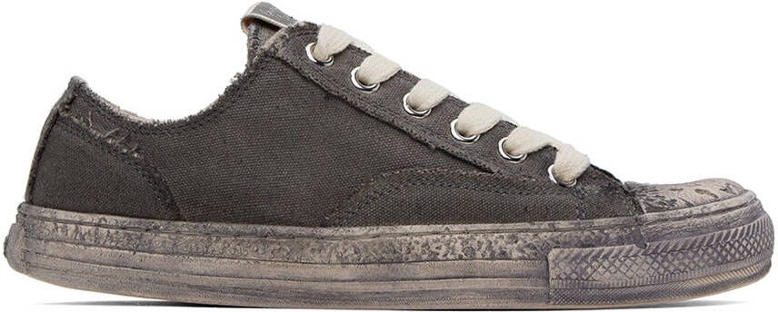Miharayasuhiro Gray Past Sneakers - Picture 5