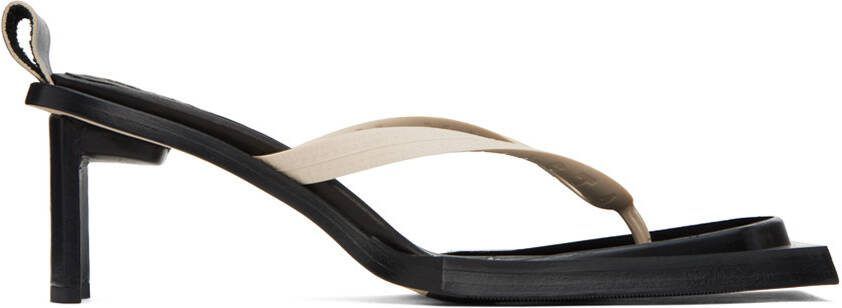 Miista Black Joyce Heeled Sandals - Picture 5