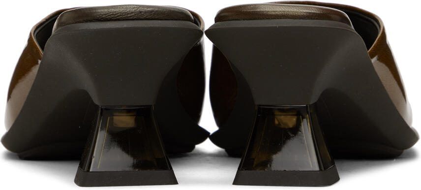 Miista Brown Synthia Heeled Sandals