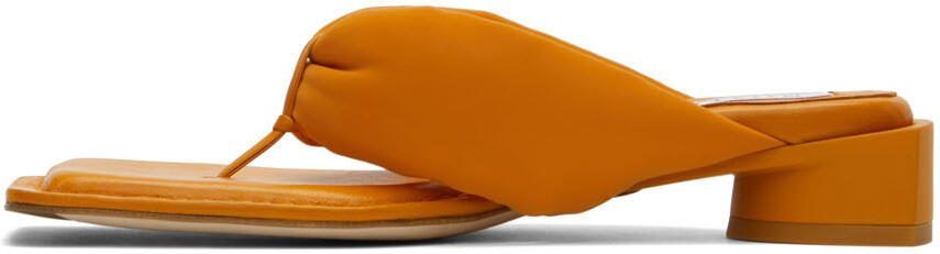 Miista Orange Anais Heeled Sandals - Picture 4