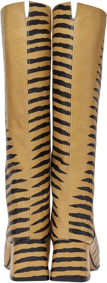Miista Yellow Finola Boots - Picture 3