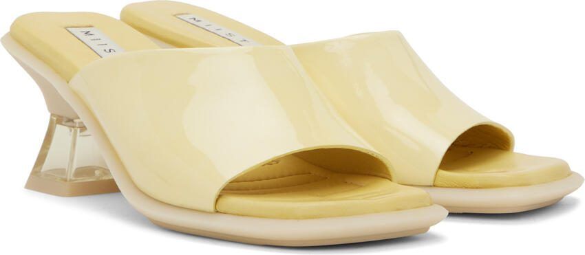 Miista Yellow Synthia Heeled Sandals - Picture 2